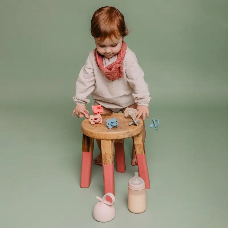 Suavinex Chupete Todo Silicona Fisiológico Sx Pro, 0/6 Meses, Peach Pink