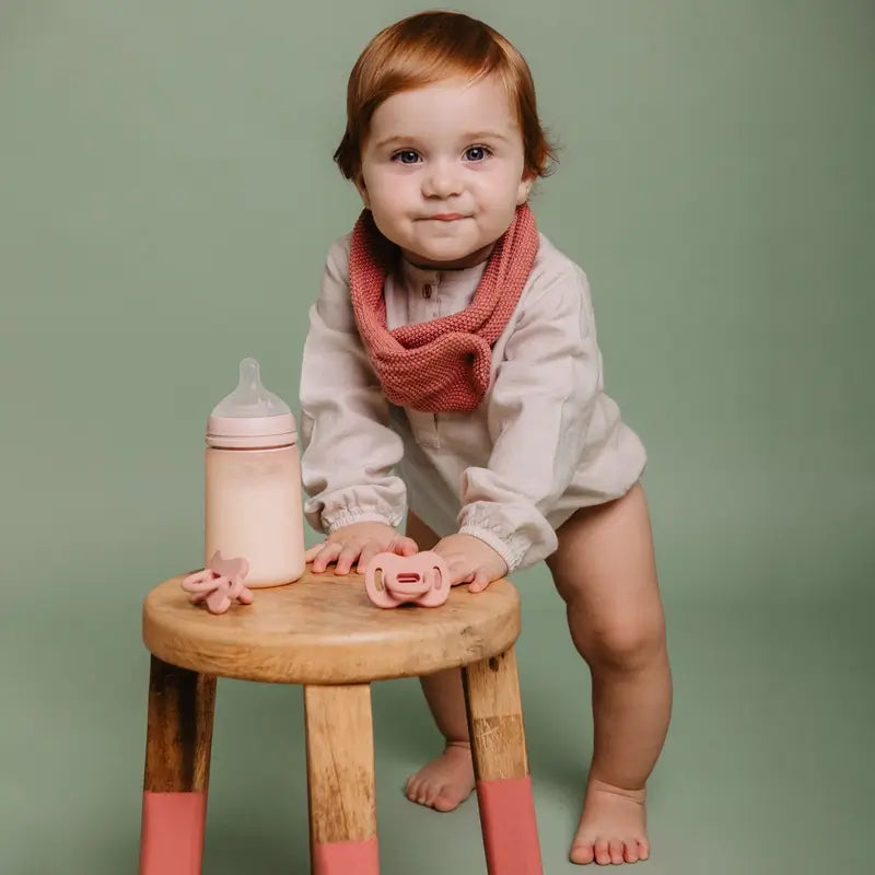 Suavinex Chupete Todo Silicona Fisiológico Sx Pro, 0/6 Meses, Rosewater