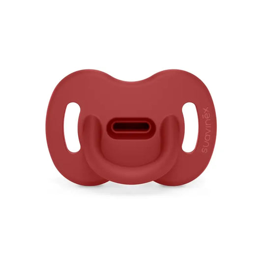Suavinex Chupete Todo Silicona Fisiológico Sx Pro, 6/18 Meses, Chili Pepper