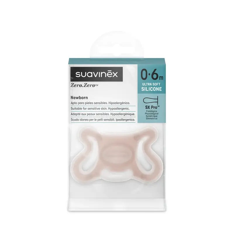 Suavinex Chupete Zero Zero, 0/6 Meses, Medium