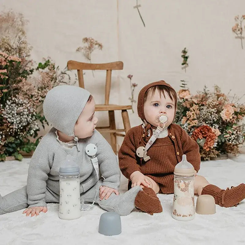 Suavinex Chupetero De Tela +0 Meses, Poetry Azul