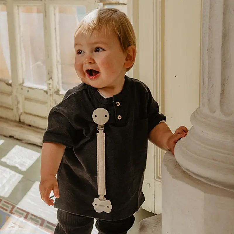 Suavinex Chupetero De Tela +0 Meses, Wonderland Rosa