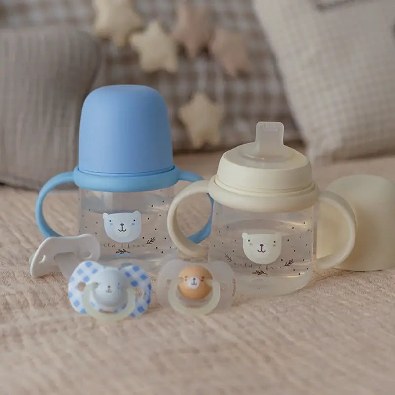 Suavinex Chupetes Nocturnos Night & Day Tetina Sx Pro 0/6 Meses Azul, 2 unidades