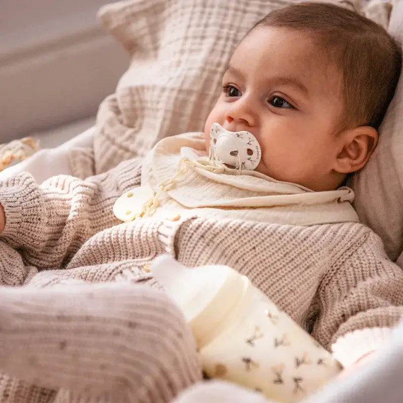 Suavinex Chupetes Tetina Sx Pro 0/6 Meses Birdies Beige, 2 unidades