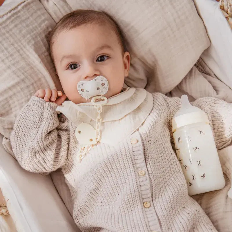 Suavinex Chupetes Tetina Sx Pro 0/6 Meses Birdies Beige, 2 unidades