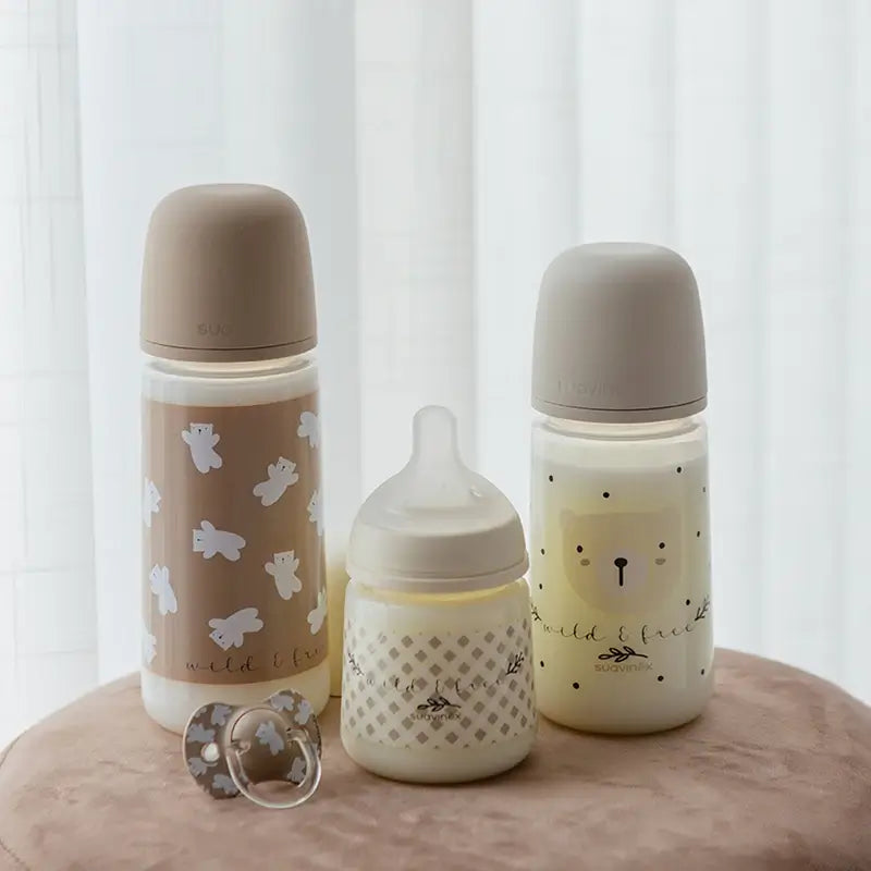 Suavinex Chupetes Tetina Sx Pro 0/6 Meses Wild&Free Beige, 2 unidades