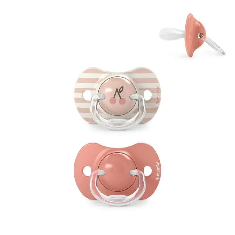 Suavinex Chupetes Tetina Sx Pro +18 Meses Birdies Rosa, 2 unidades