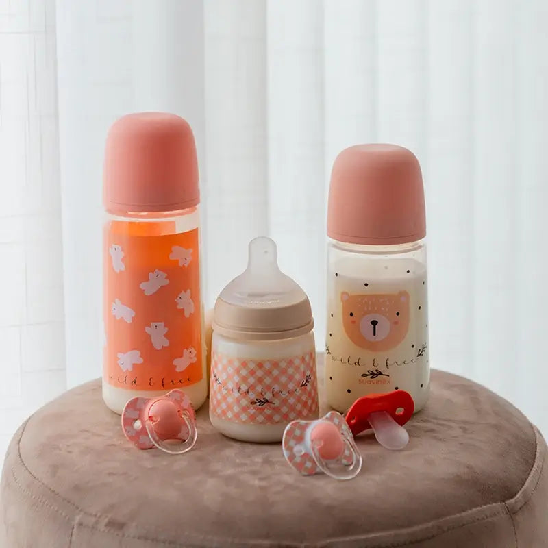 Suavinex Chupetes Tetina Sx Pro +18 Meses Wild&Free Rosa, 2 unidades