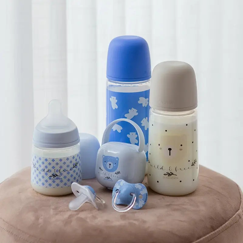 Suavinex Chupetes Tetina Sx Pro 6/18 Meses Wild&Free Azul, 2 unidades