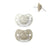Suavinex Chupetes Tetina Sx Pro 6/18 Meses Wild&Free Beige, 2 unidades