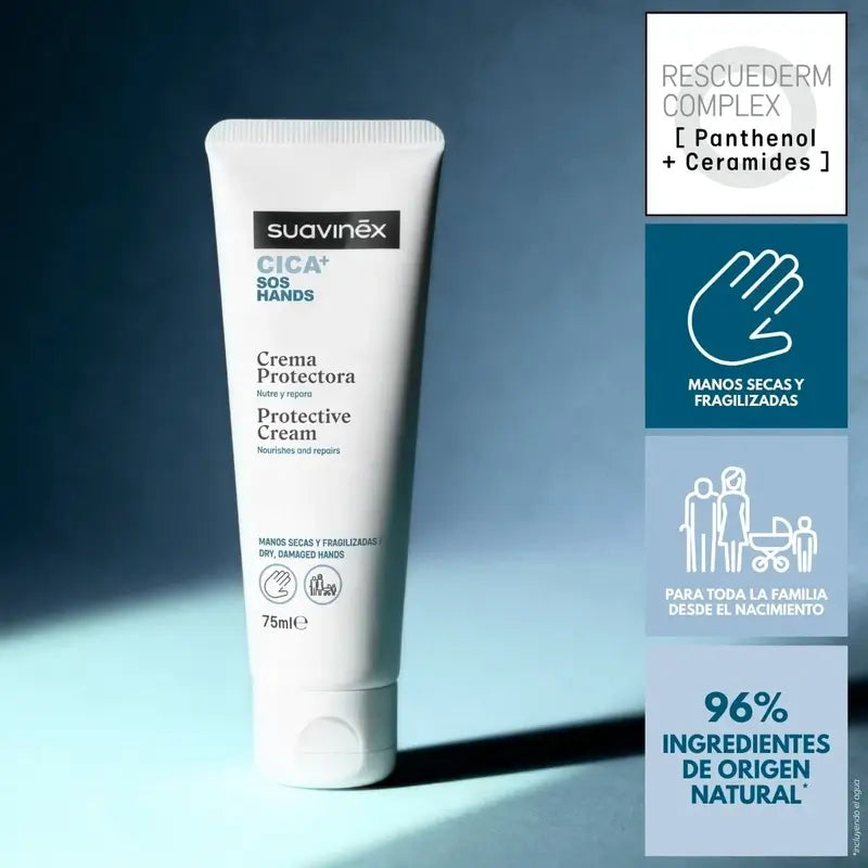 Suavinex Cica Crema Manos Reparadora 75ml
