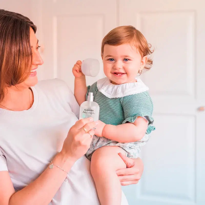 Suavinex Baby Cologne Colonia Infantil Baja En Alcohol, No Mancha, 100 Ml