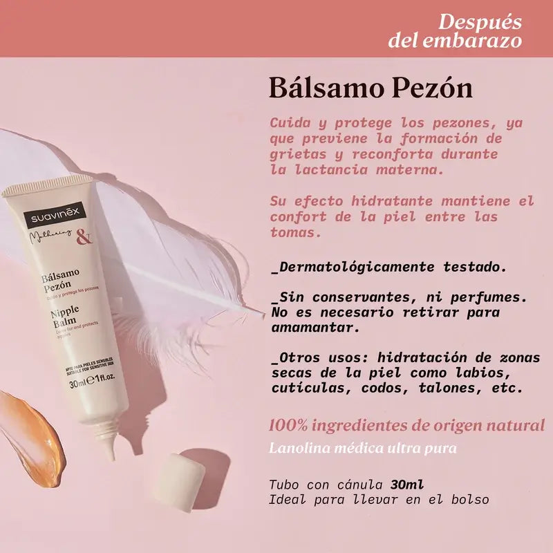 Suavinex Crema Del Pezón, 30 Ml