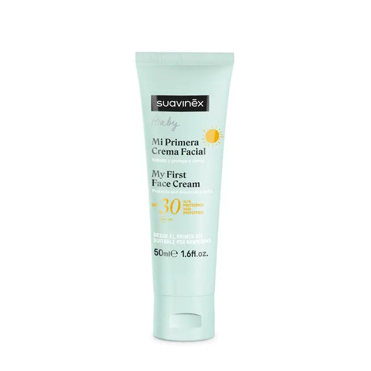 Suavinex Crema Facial Para Bebés, Con Protección Solar Spf30. 50 Ml