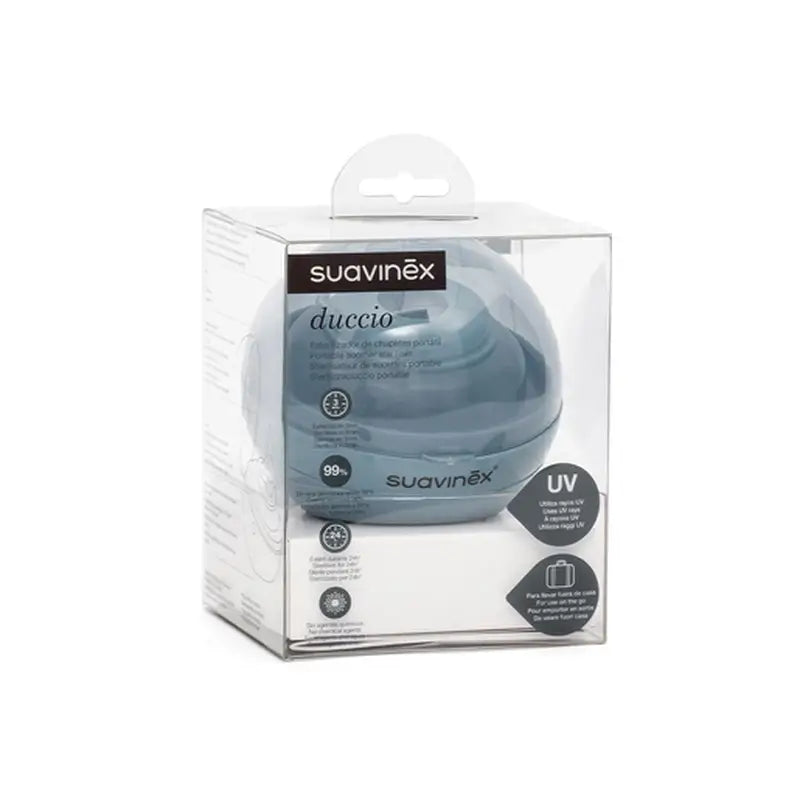 Suavinex Esterilizador De Chupetes Uv Duccio, Azul