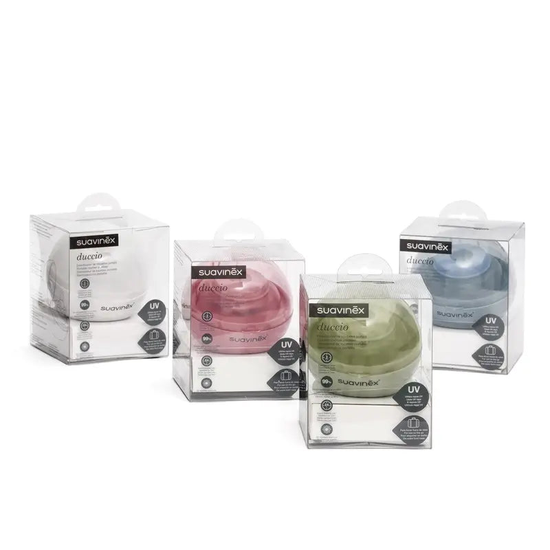 Suavinex Esterilizador De Chupetes Uv Duccio, Rosa