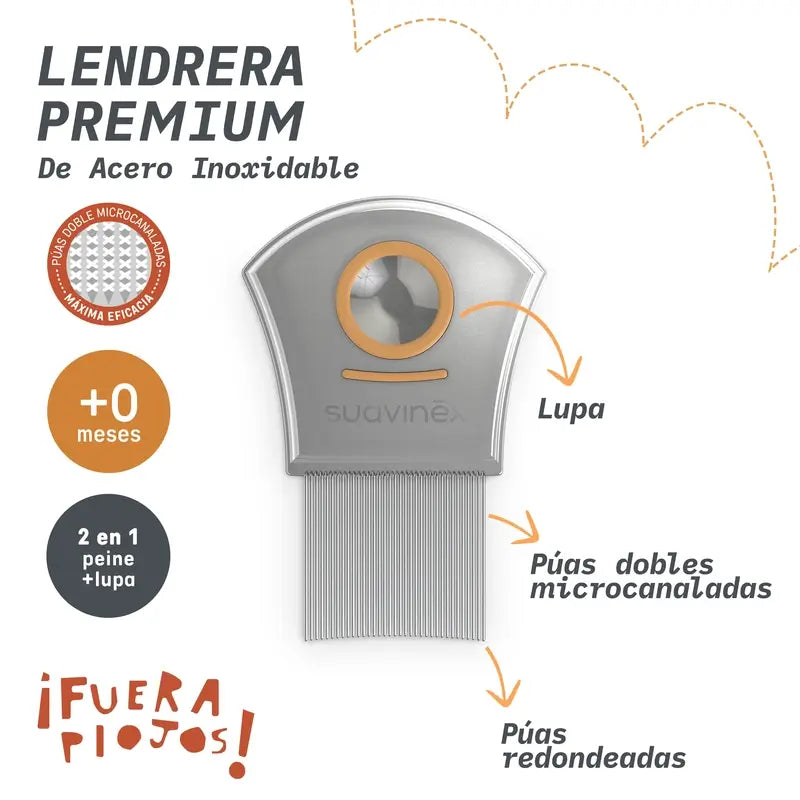 Suavinex Lendrera Piojos Y Liendres, +0 Meses