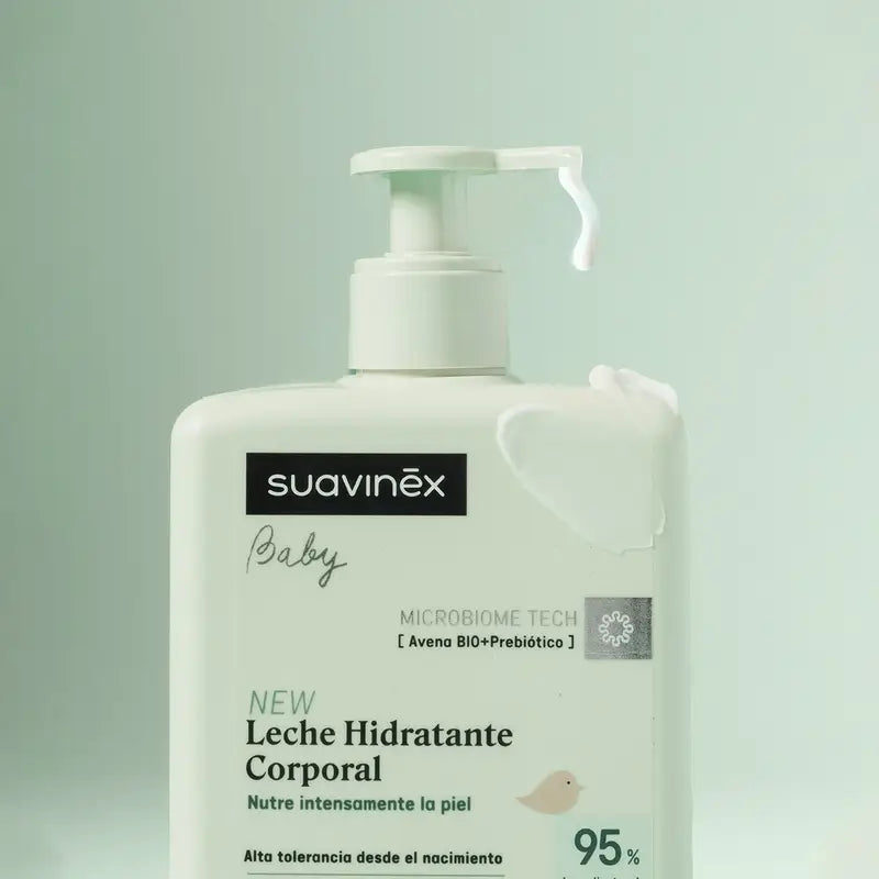 Suavinex Leche Corporal Hidratante Para Bebés, 750 Ml