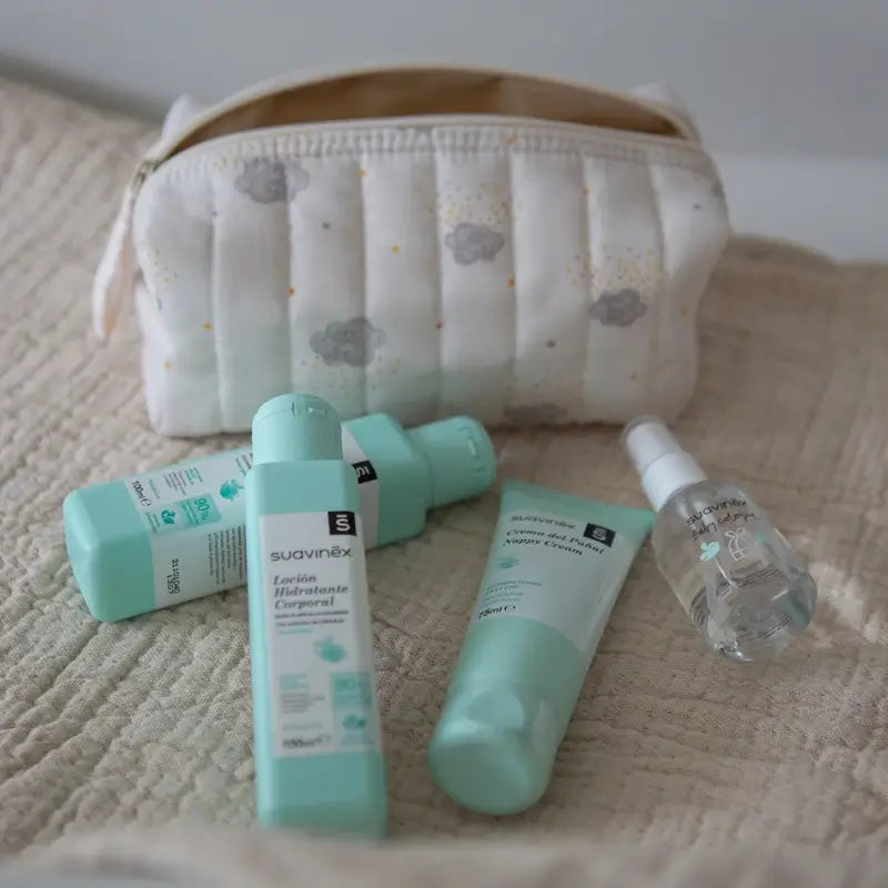 Suavinex Neceser Bebés Viaje De Tela, Beige