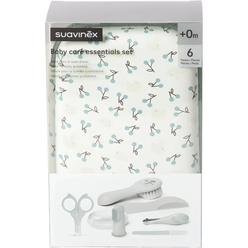 Suavinex Neceser Set Manicura Para Bebés, Azul
