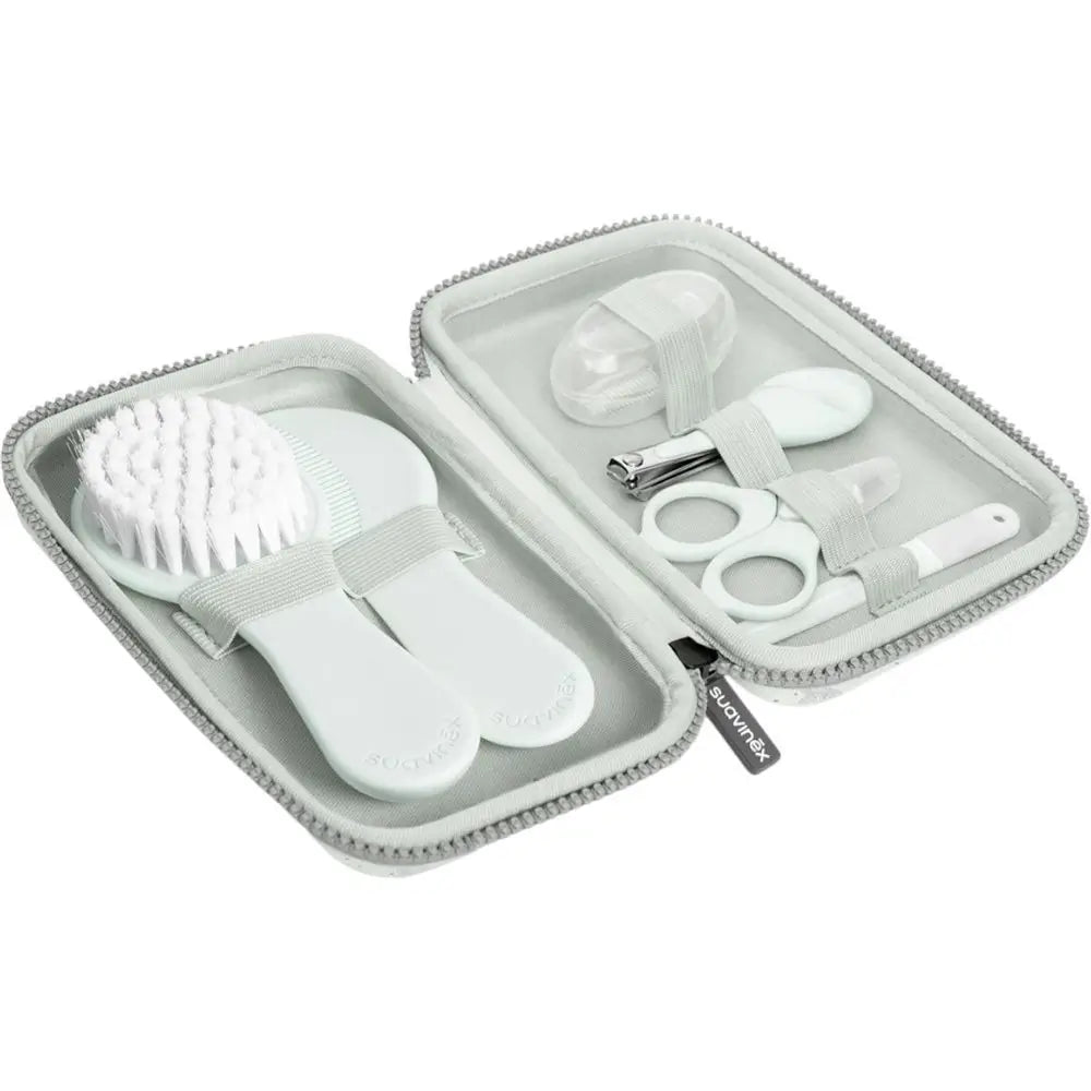 Suavinex Neceser Set Manicura Para Bebés, Azul