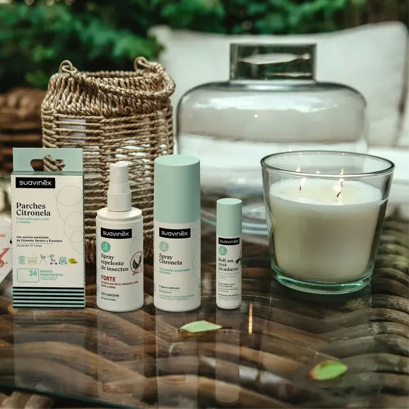 Suavinex Parches De Citronela Antimosquitos, 36 Unidades