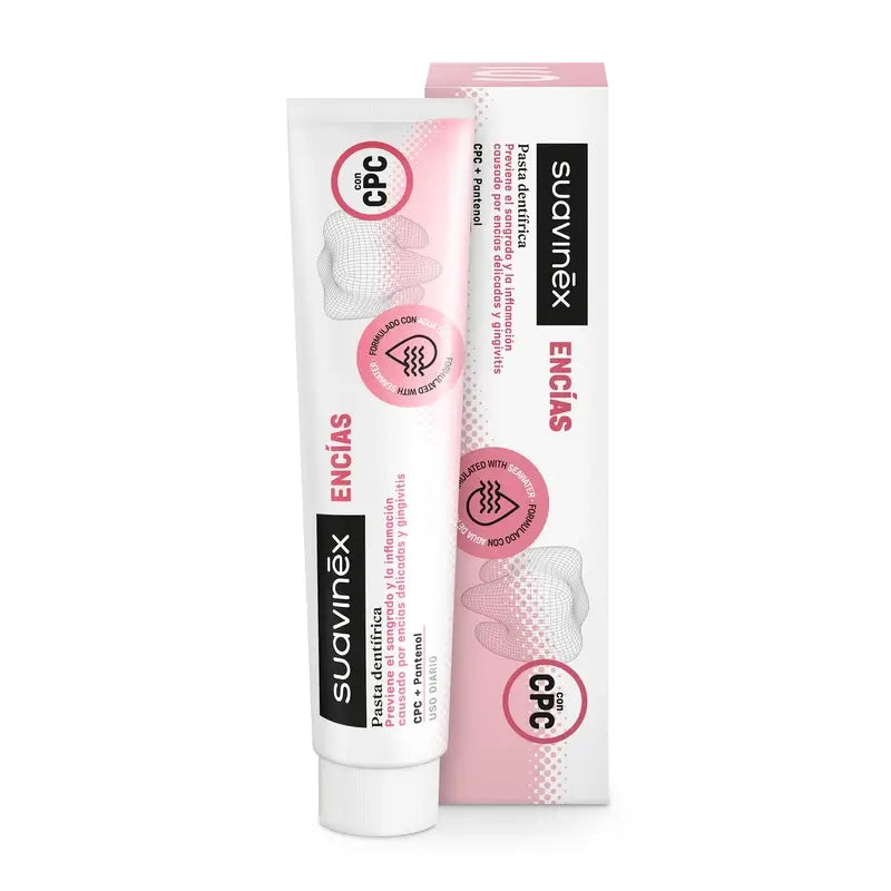 Suavinex Pasta De Dientes Encías, Uso Diario, 75 Ml