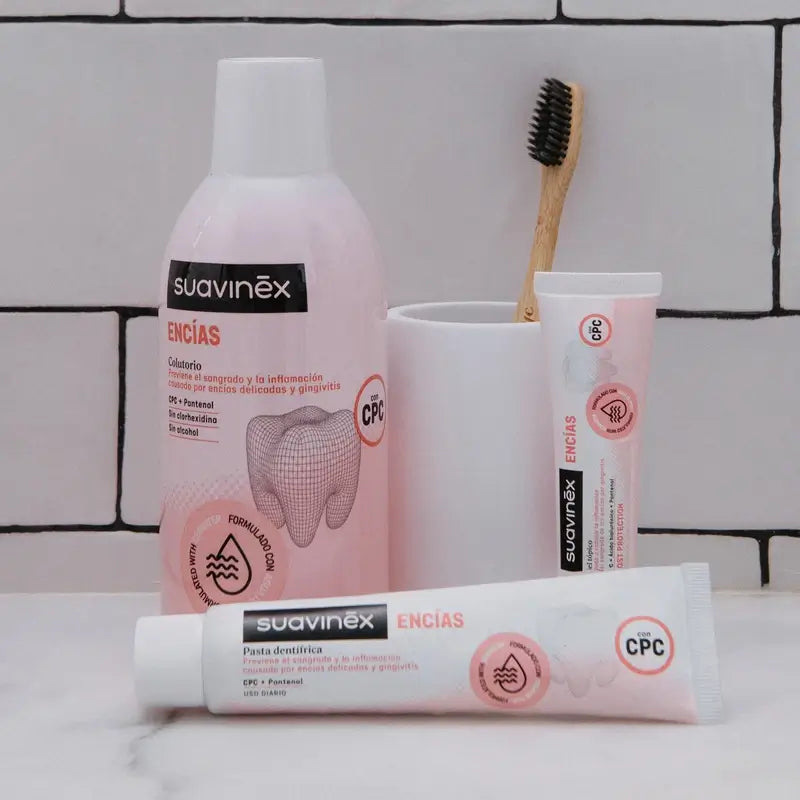 Suavinex Pasta De Dientes Encías, Uso Diario, 75 Ml
