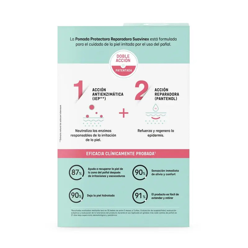 Suavinex Pomada Protectora Reparadora De Pañal, 75 Ml