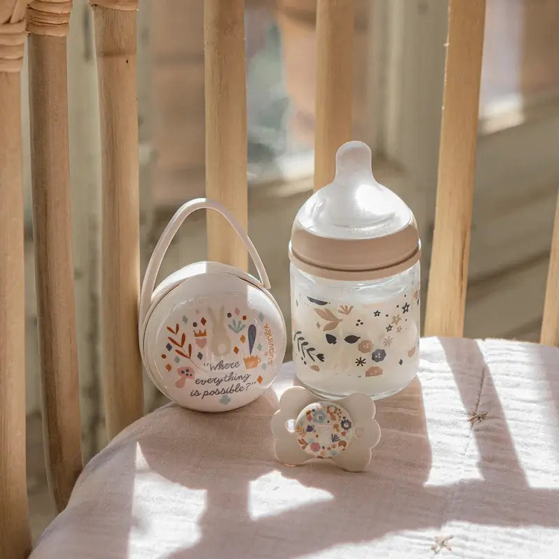 Suavinex Portachupete Wonderland, Beige