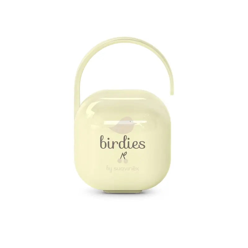 Suavinex Portachupetes +0 Meses Birdies Beige