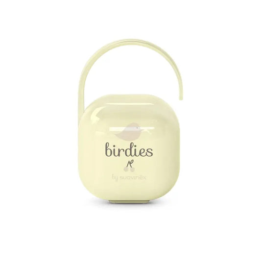 Suavinex Portachupetes +0 Meses Birdies Beige