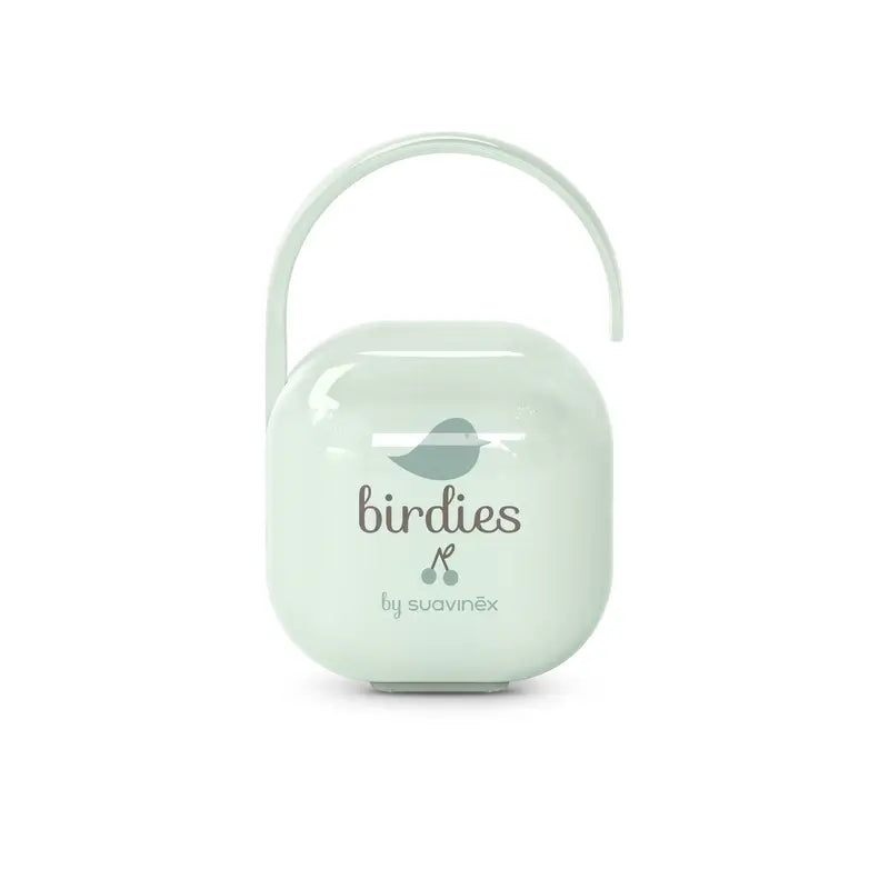 Suavinex Portachupetes +0 Meses Birdies Verde