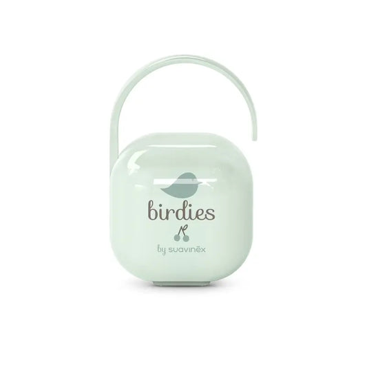 Suavinex Portachupetes +0 Meses Birdies Verde