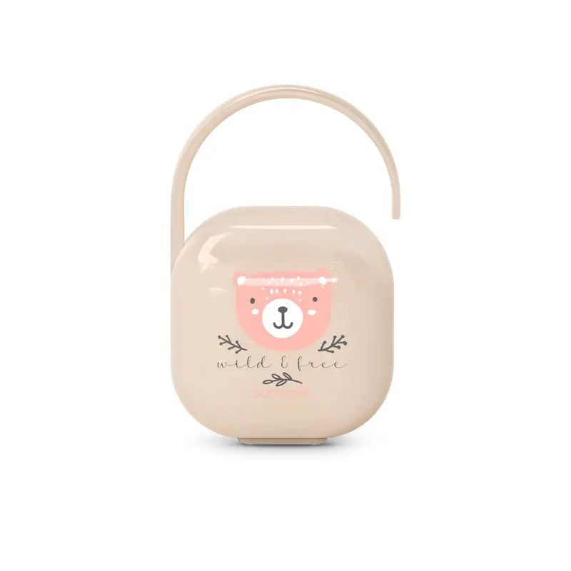 Suavinex Portachupetes +0 Meses Wild&Free Rosa