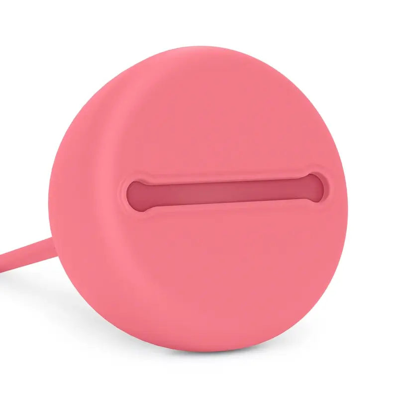 Suavinex Portachupetes De Silicona Con Asa, +0 Meses, Fuchsia