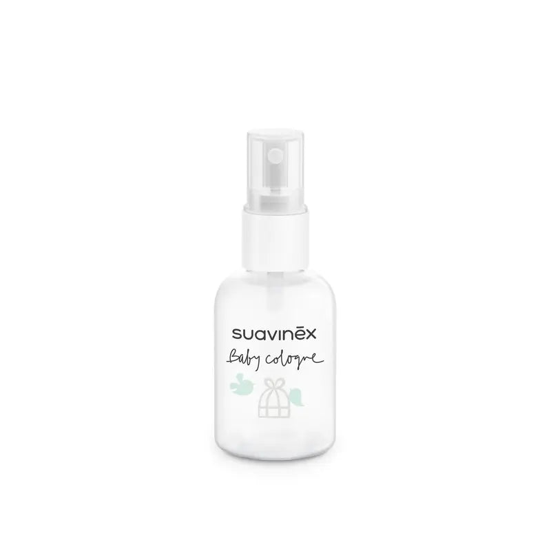 Suavinex Canastilla Bebés Con Baby Cologne 100 Ml + Formato Viaje 50 Ml + Peluche Para Bébé