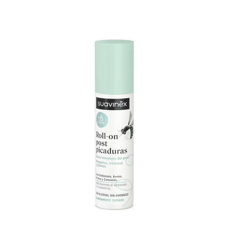 Suavinex Roll-On Post-Picaduras, +6 Meses, 15 Ml