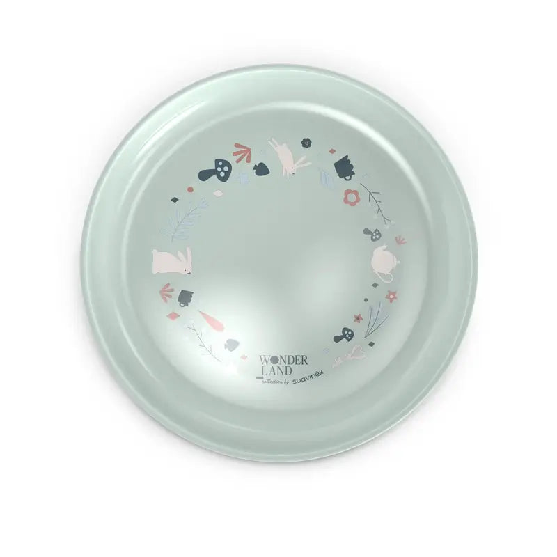 Suavinex Vajilla Bebés +6 Meses, Blanco Verde