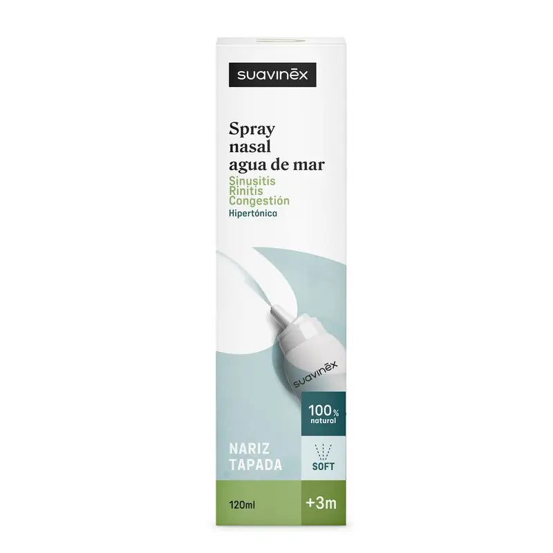 Suavinex Spray Nasal Hipertónico, 120 Ml