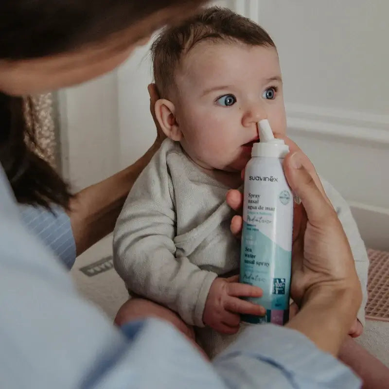 Suavinex Spray Nasal Isotónico Bebés, Higiene Diaria, 120 Ml