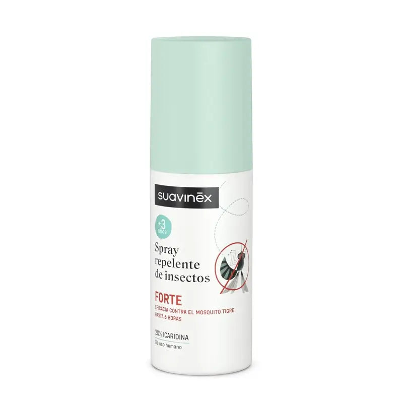 Suavinex Spray Repelente Mosquitos Forte, +3 Años Y Embarazadas, 100 Ml