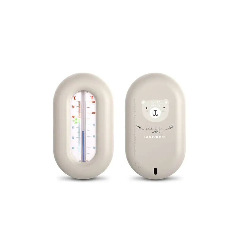 Suavinex Termómetro De Bañera Diseño Wild&Free Gris