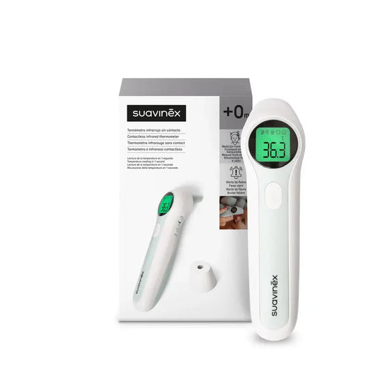 Suavinex Termómetro Infrarrojos Con Bolsa Transporte Y Pilas