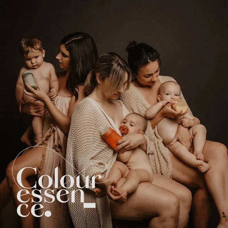 Suavinex Vajilla Silicona 4 Piezas Con Ventosa, +4 Meses, Rosa