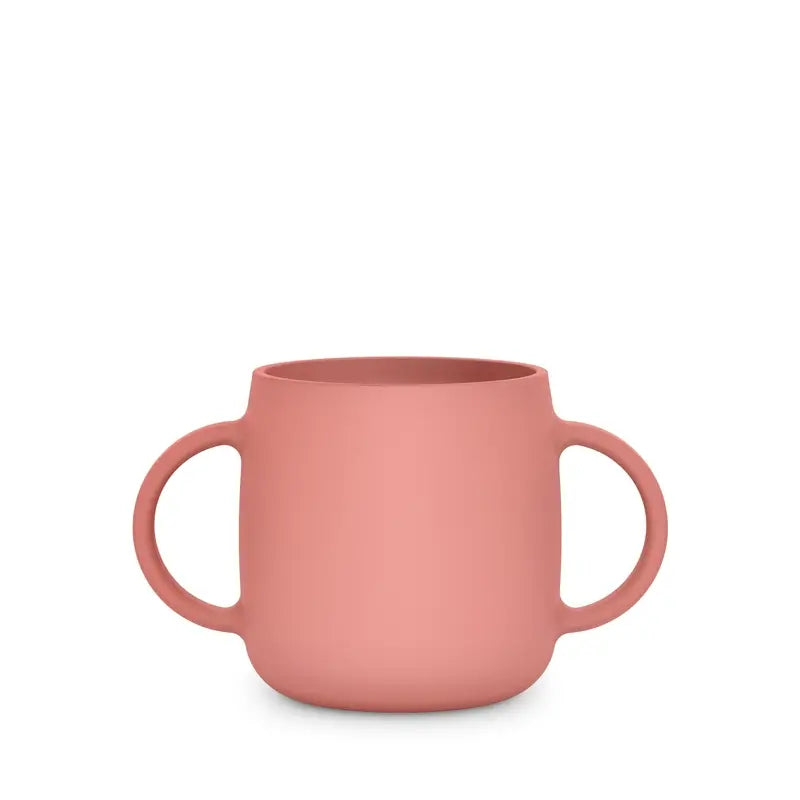 Suavinex Vaso Aprendizaje 3-En-1 De Silicona, +6 Meses, Rosa