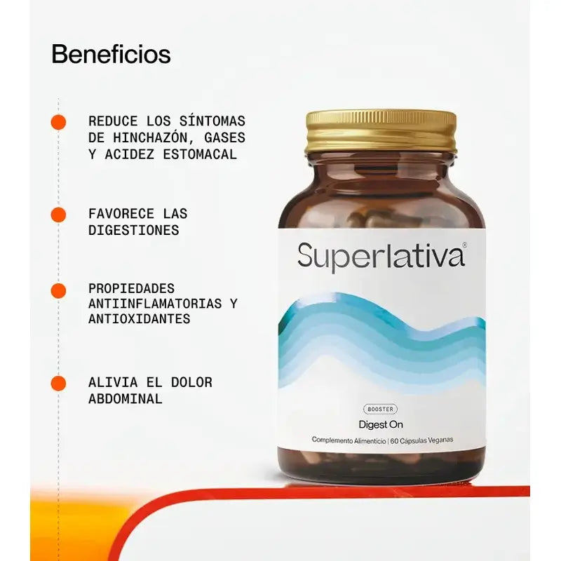 Superlativa Digest On , 60 cápsulas