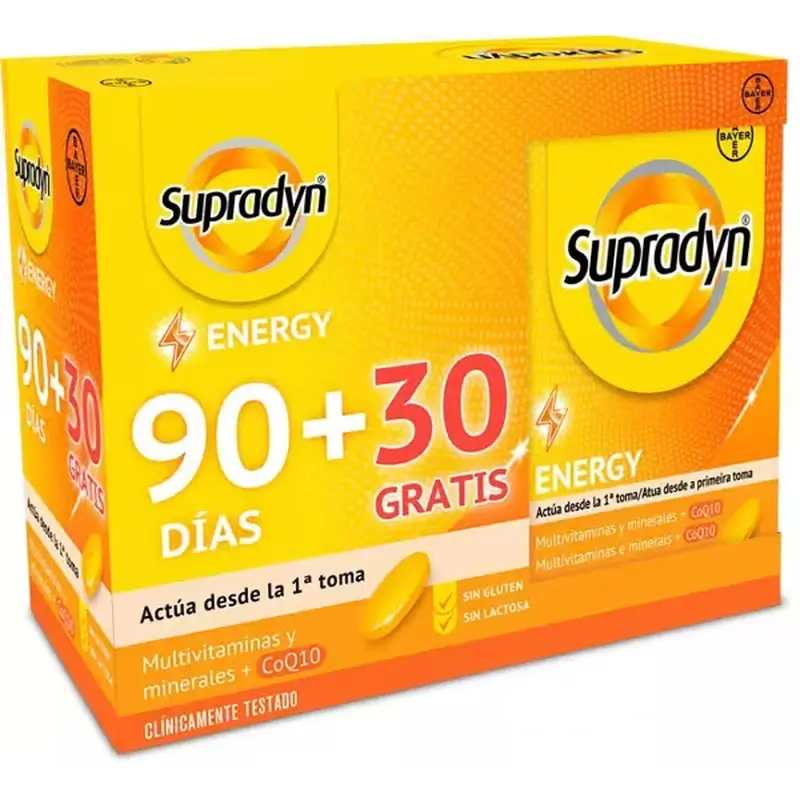 Supradyn Energy, 90+30 comprimidos
