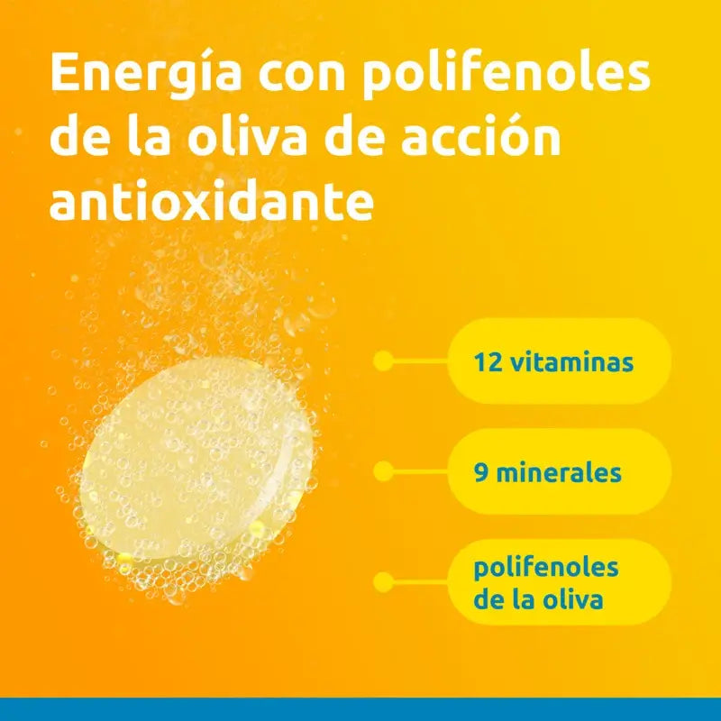 Supradyn Energy 50+ Vitaminas y Energía, 30 Comprimidos Efervescentes