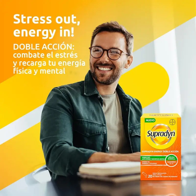 Supradyn Energy Doble Acción, 20 Sobres
